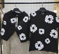 CONJUNTO CORTO DENIM TEARS NEGRO